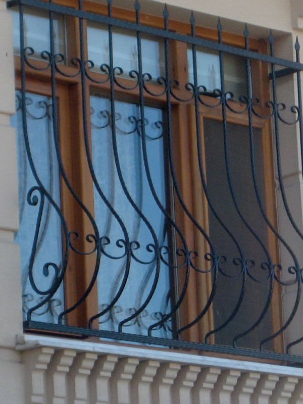Wrought Iron Windows